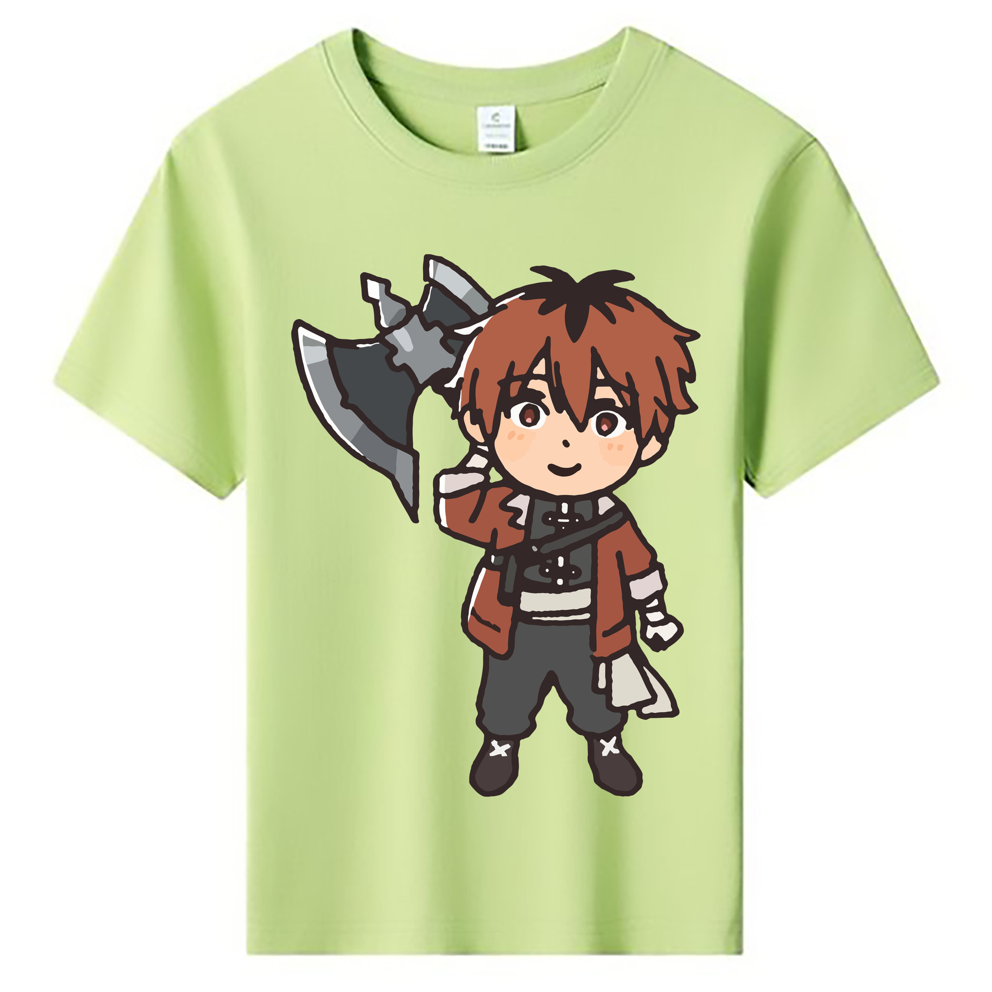 （画像用） 葬送のフリーレン Frieren 綿100％キッズTシャツ（フロントプリント）